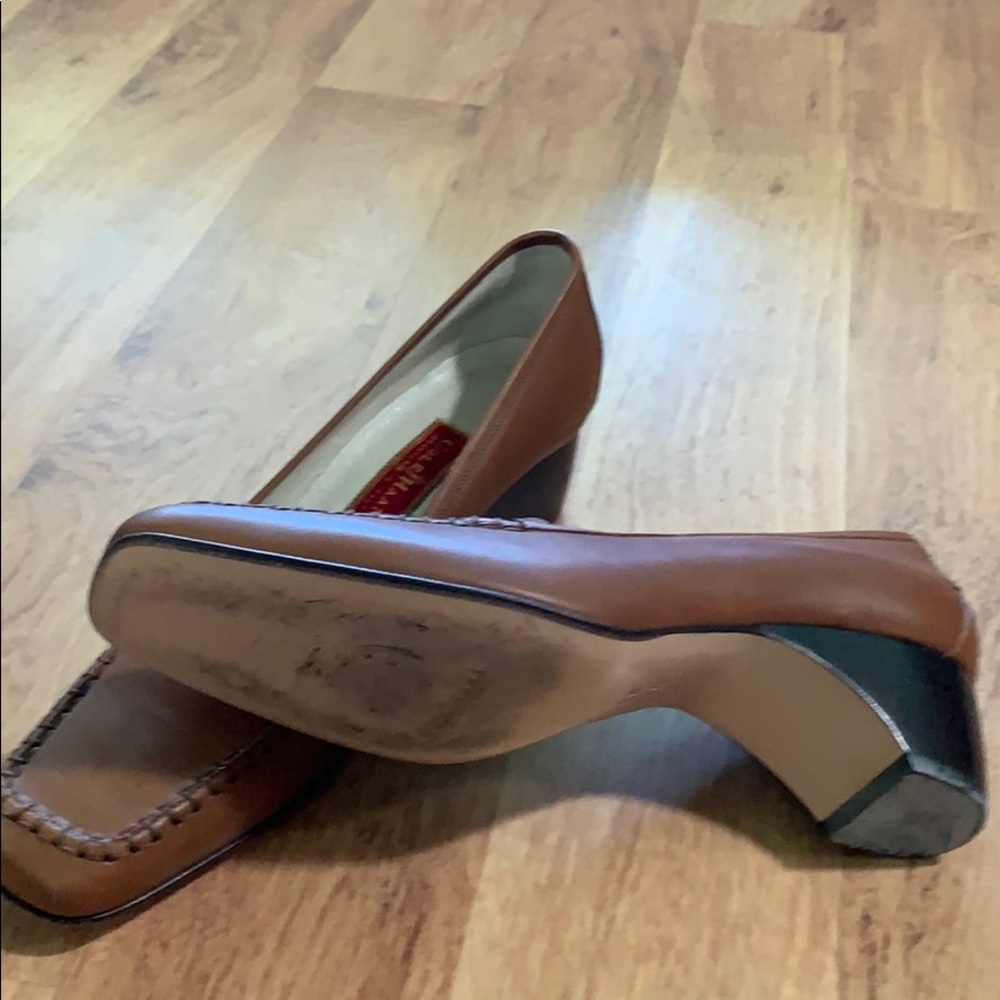 (Cole Haan Adina) Leather Moccasin type Slip on